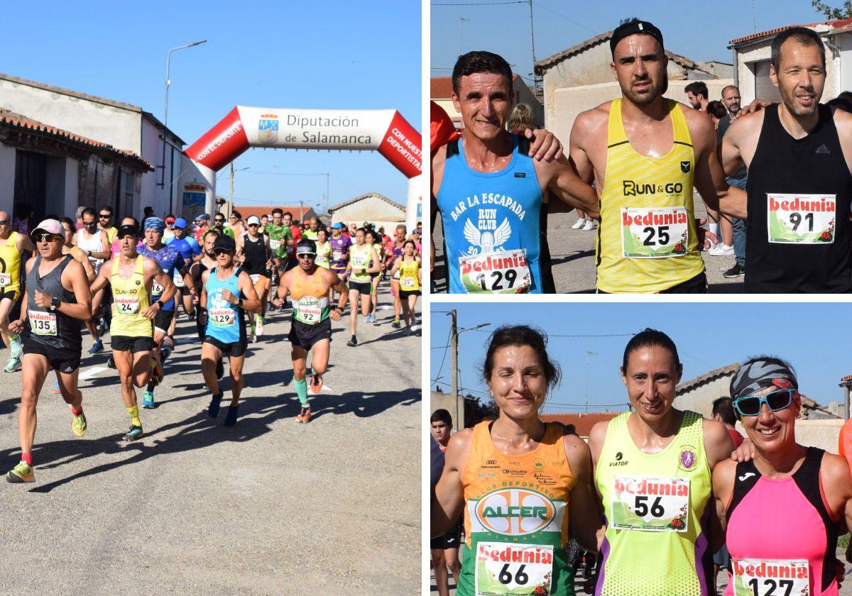 Carrera solidaria en Coca de Alba.