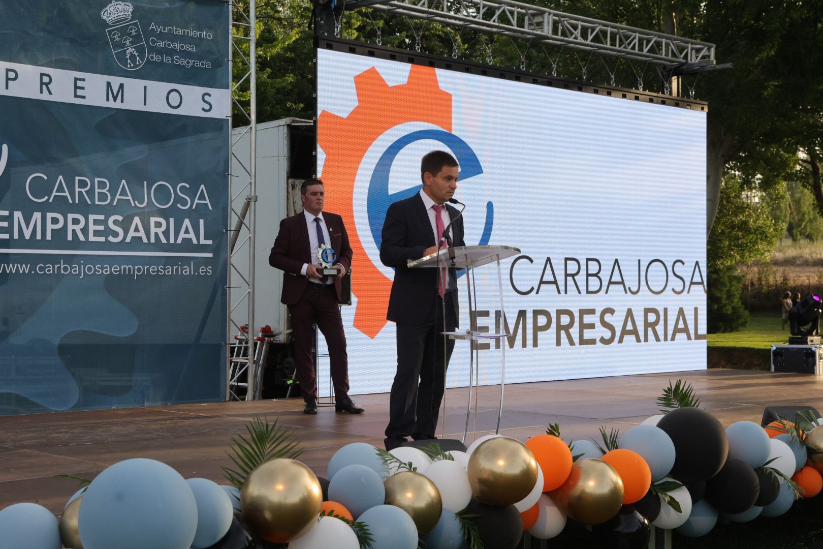 Entrega de los los Premios Carbajosa Empresarial