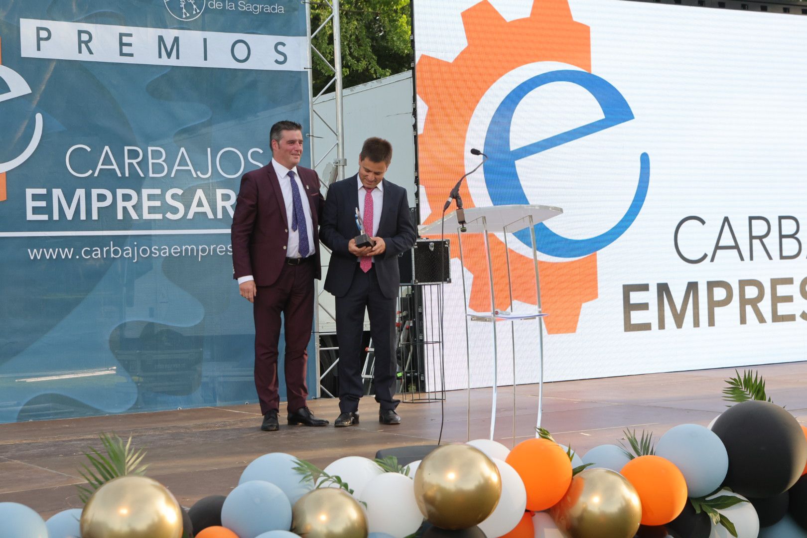 Entrega de los los Premios Carbajosa Empresarial