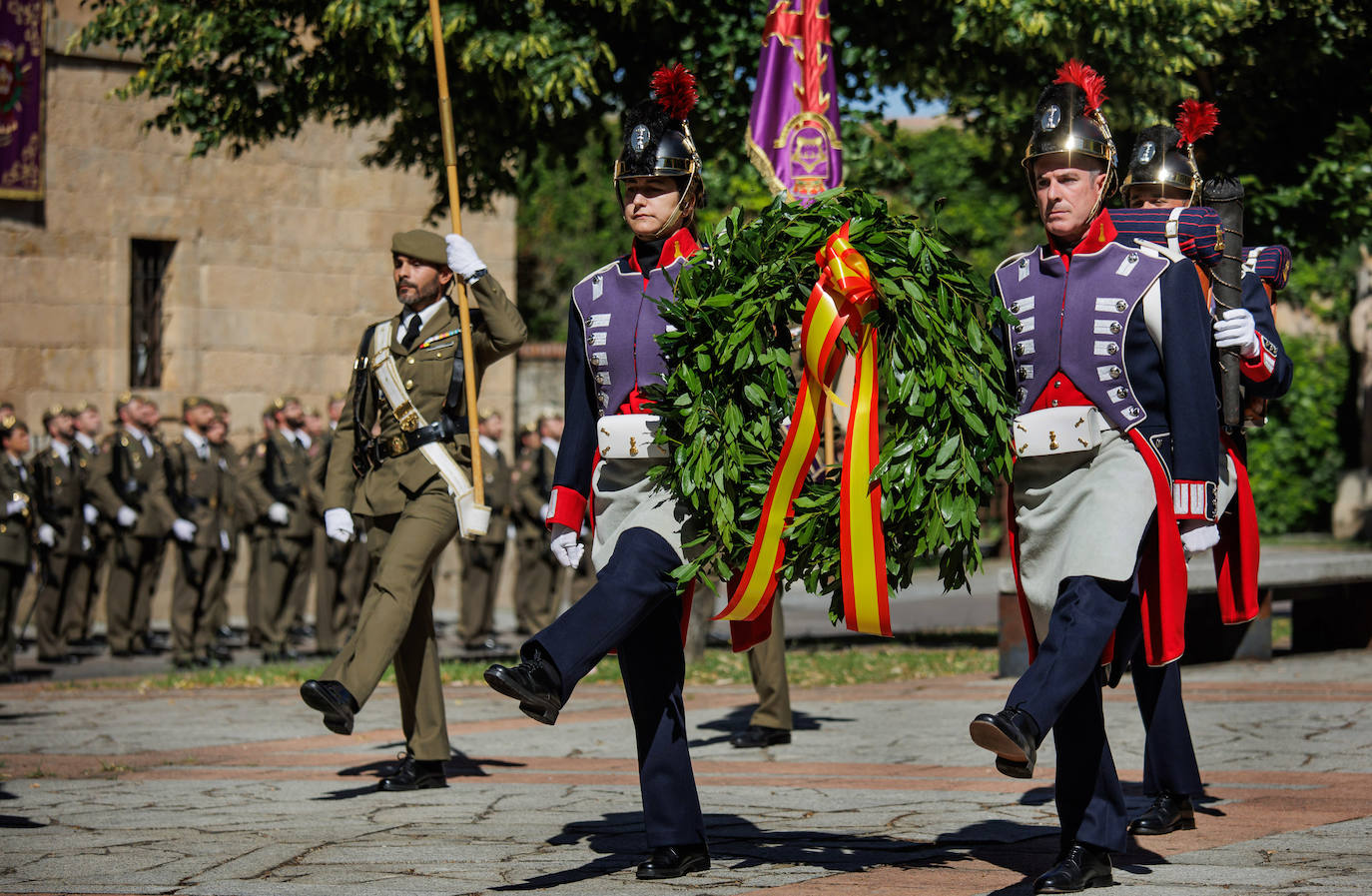 Acto de homenaje a los caídos en la Guerra de la Independencia en Ciudad Rodrigo