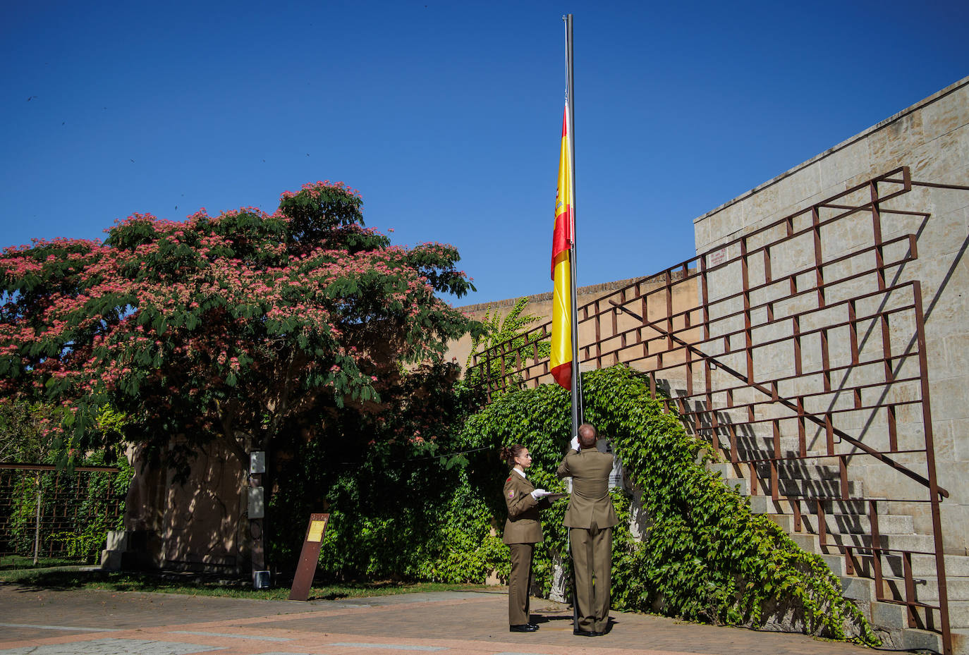Acto de homenaje a los caídos en la Guerra de la Independencia en Ciudad Rodrigo