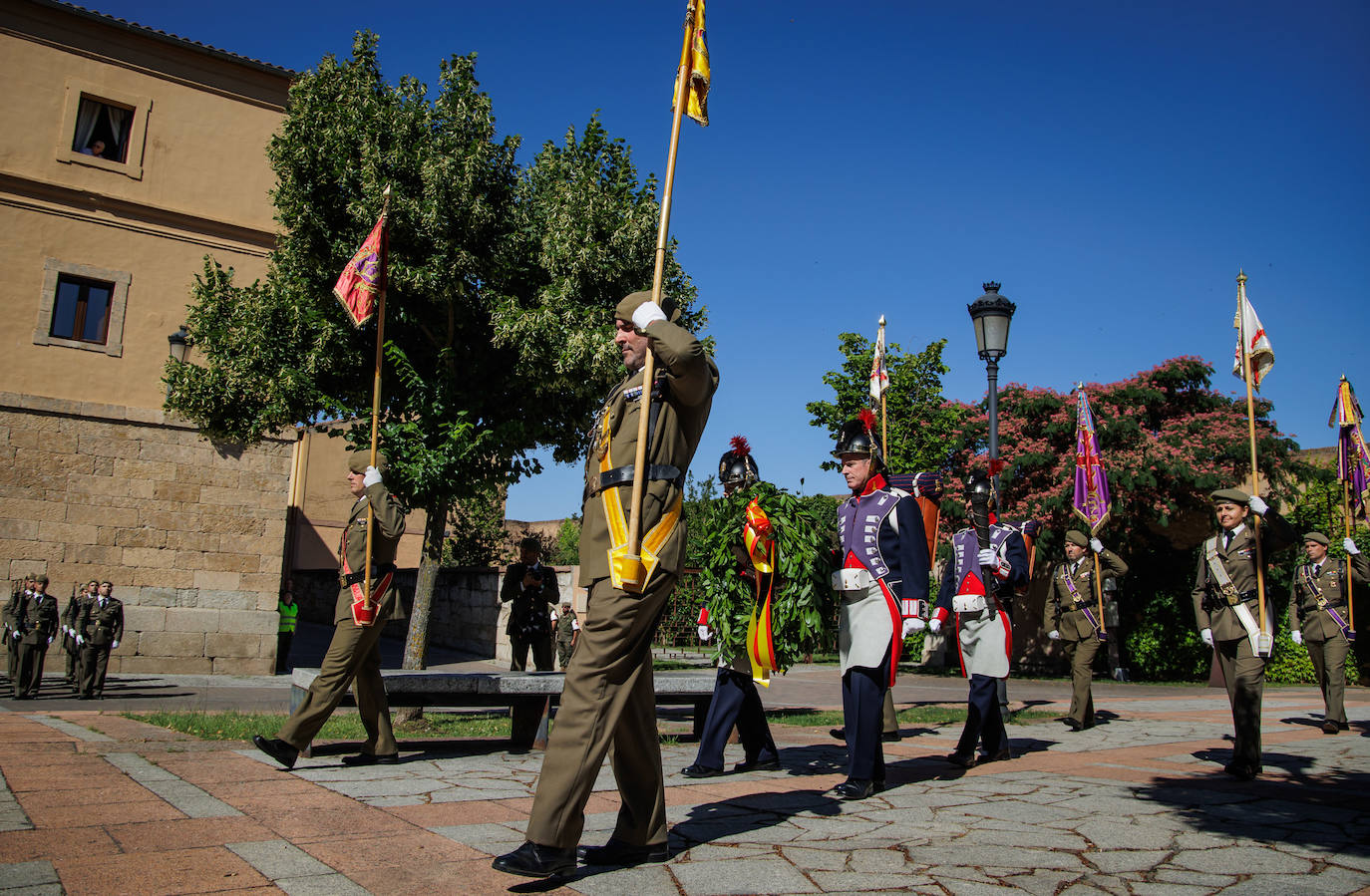 Acto de homenaje a los caídos en la Guerra de la Independencia en Ciudad Rodrigo