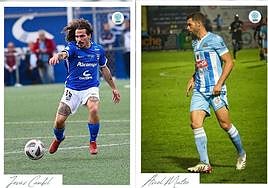 Jesús Cambil y Asiel Mateo, nuevos jugadores chacineros.
