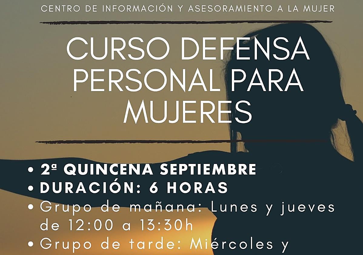 La Escuela de Igualdad retomará en septiembre el Curso de Defensa Personal para Mujeres