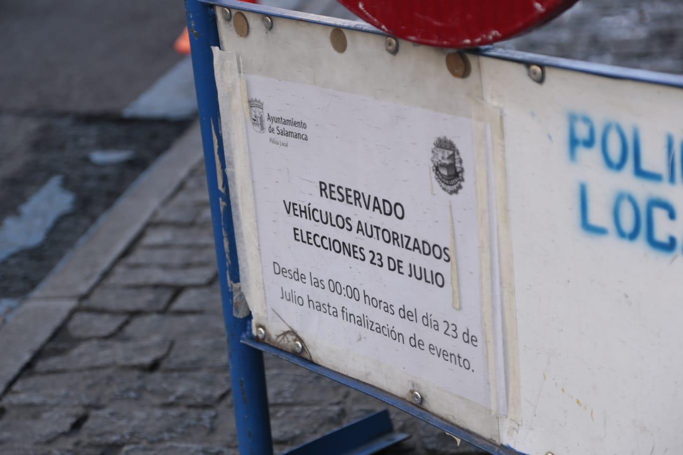 Normalidad en las primeras horas de la jornada electoral en Salamanca