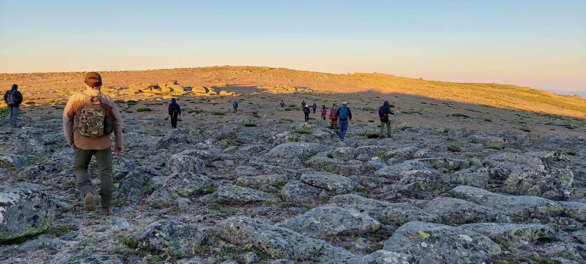 Participantes en las batidas.