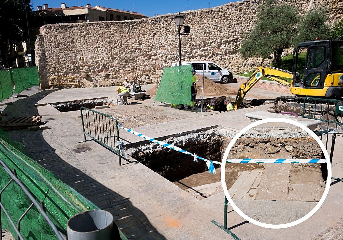 Lugar en el que se han producido los hallazgos.