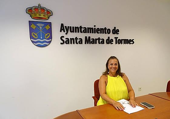 Mari Cruz Gacho, concejala de Bienestar, Infancia y Mayores.