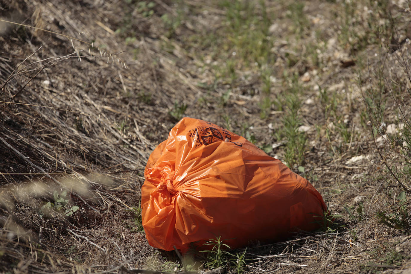Cuando las cunetas se convierten en un vertedero