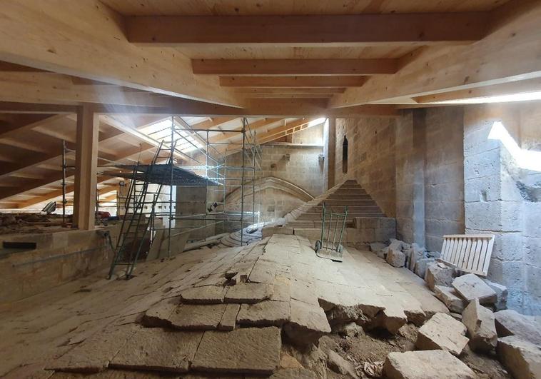 La Junta recupera las cubiertas originales de piedra de la Catedral de Ciudad Rodrigo