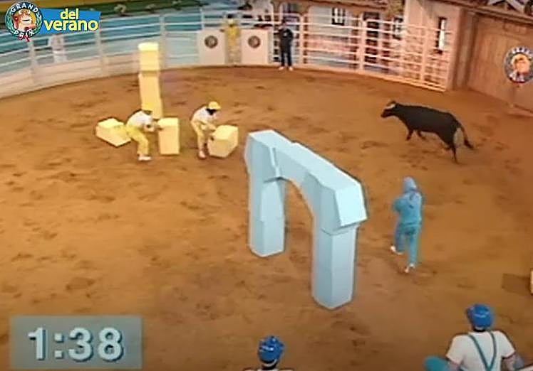 Imagen principal - El municipio de Guijuelo participando en el Grand Prix. 