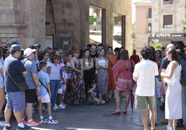 Aumento en pernoctaciones y viajeros del turismo extranjero en julio en Salamanca