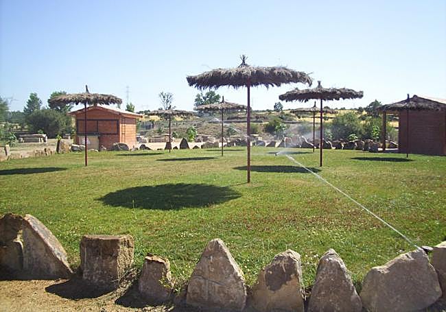 Espacio verde en el Área Recreativa El Rocoso.