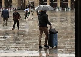 Salamanca se prepara para un fin de semana repleto de lluvia