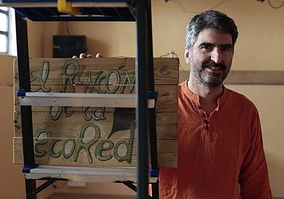 Martín Piola, uno de los miembros de Ecored Salamanca.