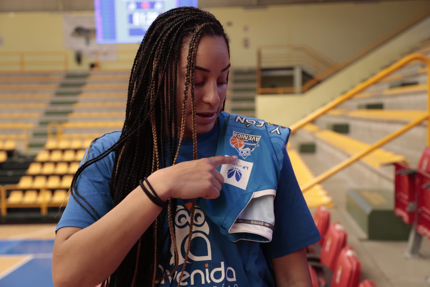 Bria Hartley apuesta por el azul del CB Avenida