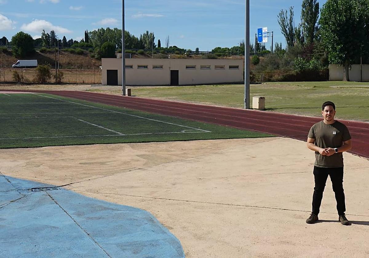 Jorge Valiente, responsable del área deportiva del Ayuntamiento de Santa Marta.