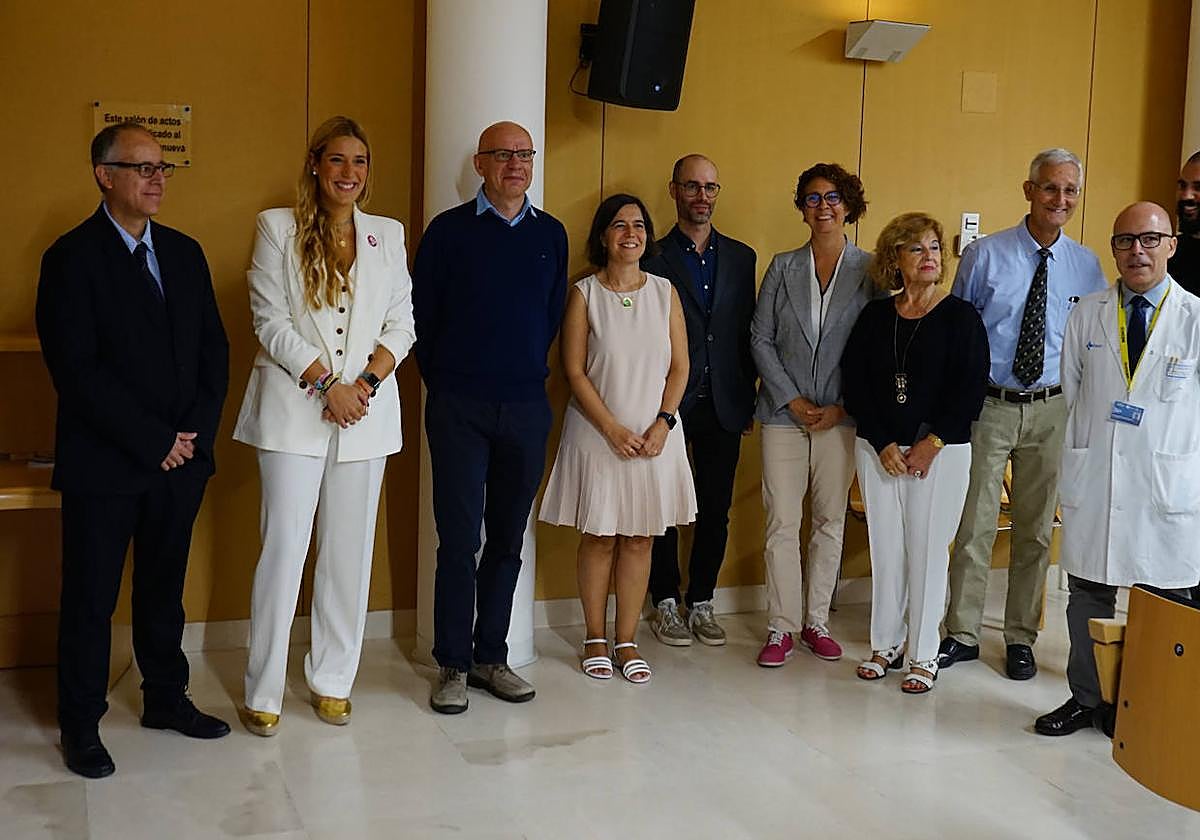 Participantes en la presentación de las acciones.