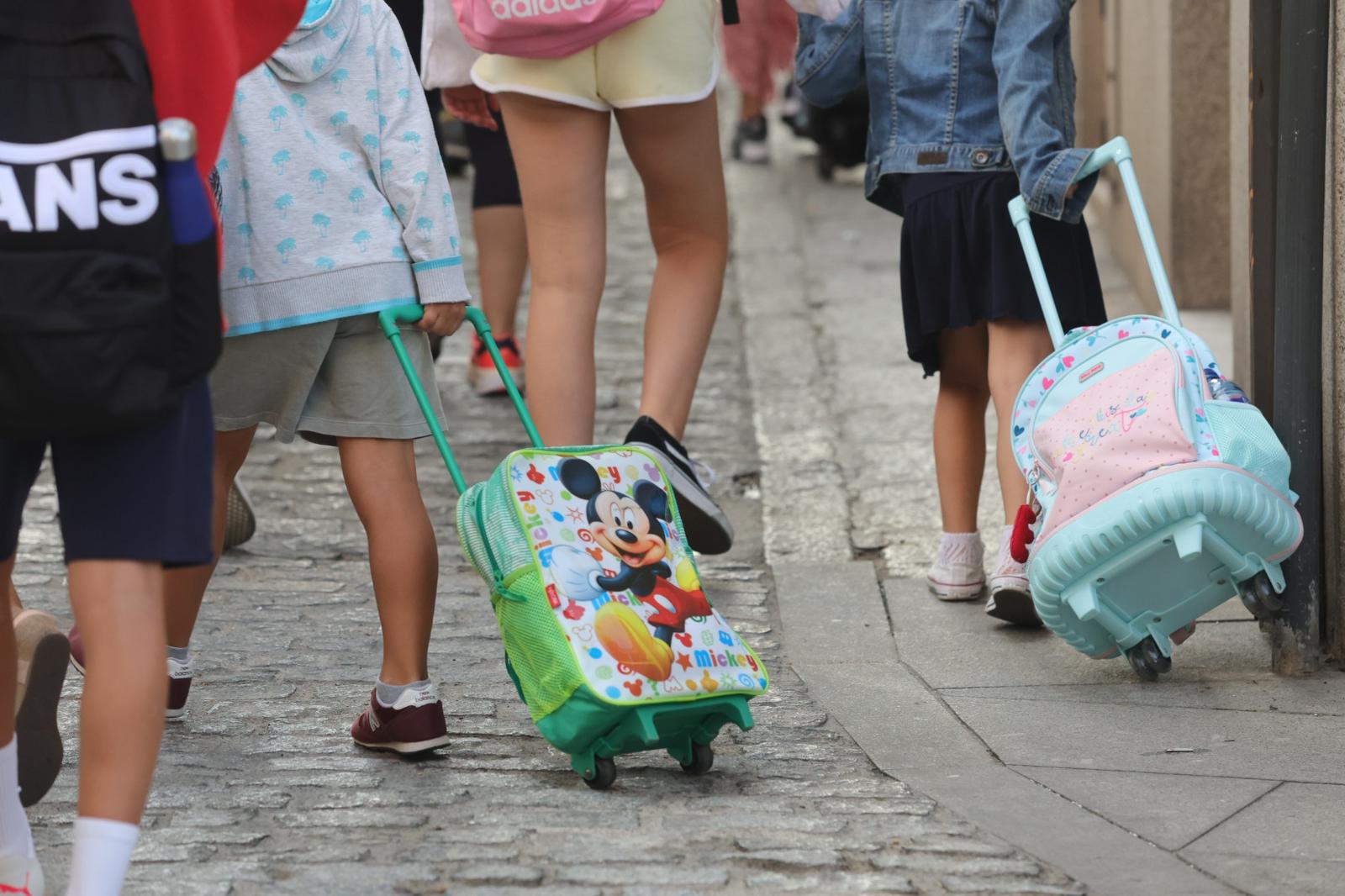 Así ha sido la vuelta al colegio en Salamanca