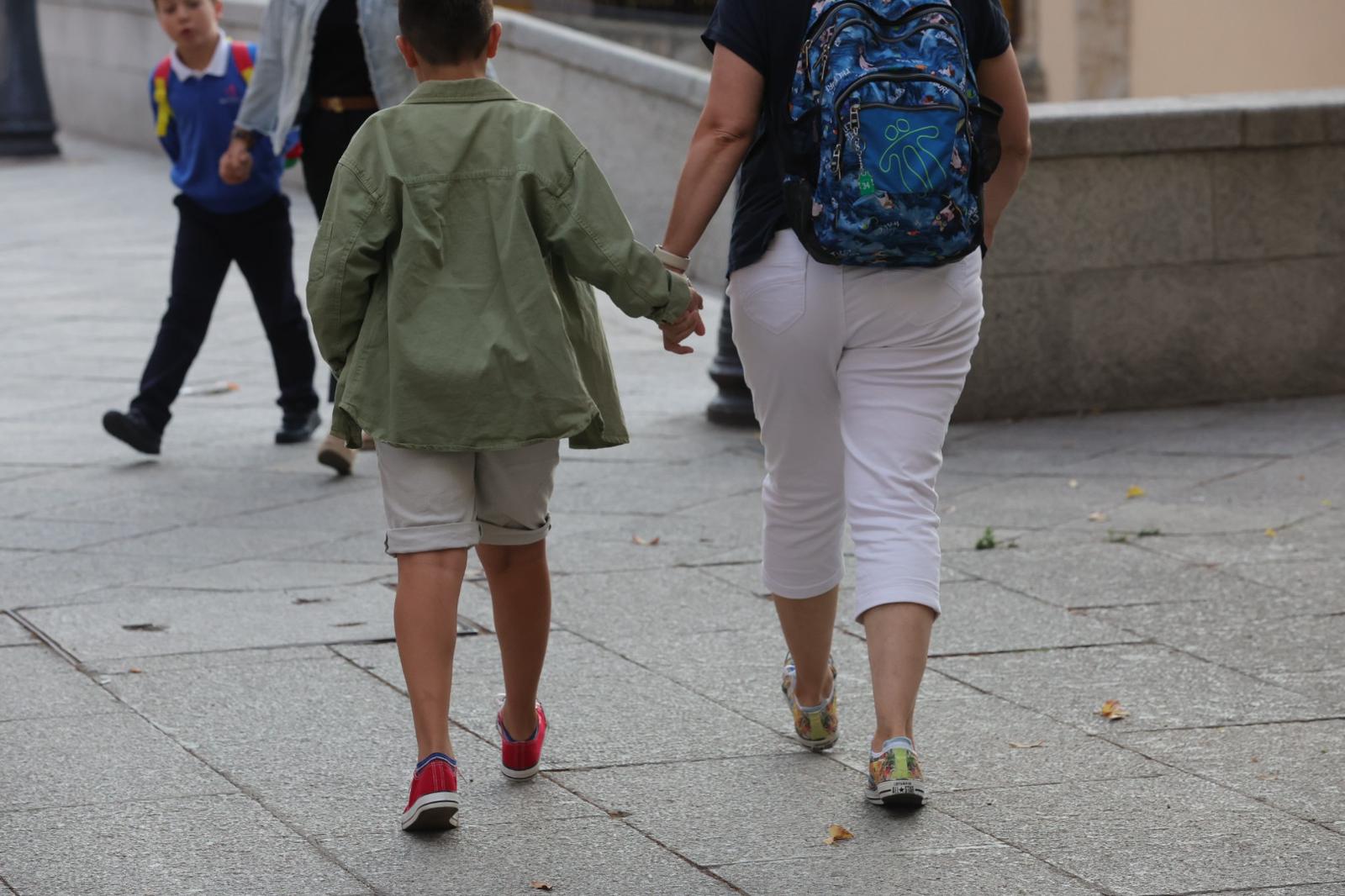 Así ha sido la vuelta al colegio en Salamanca