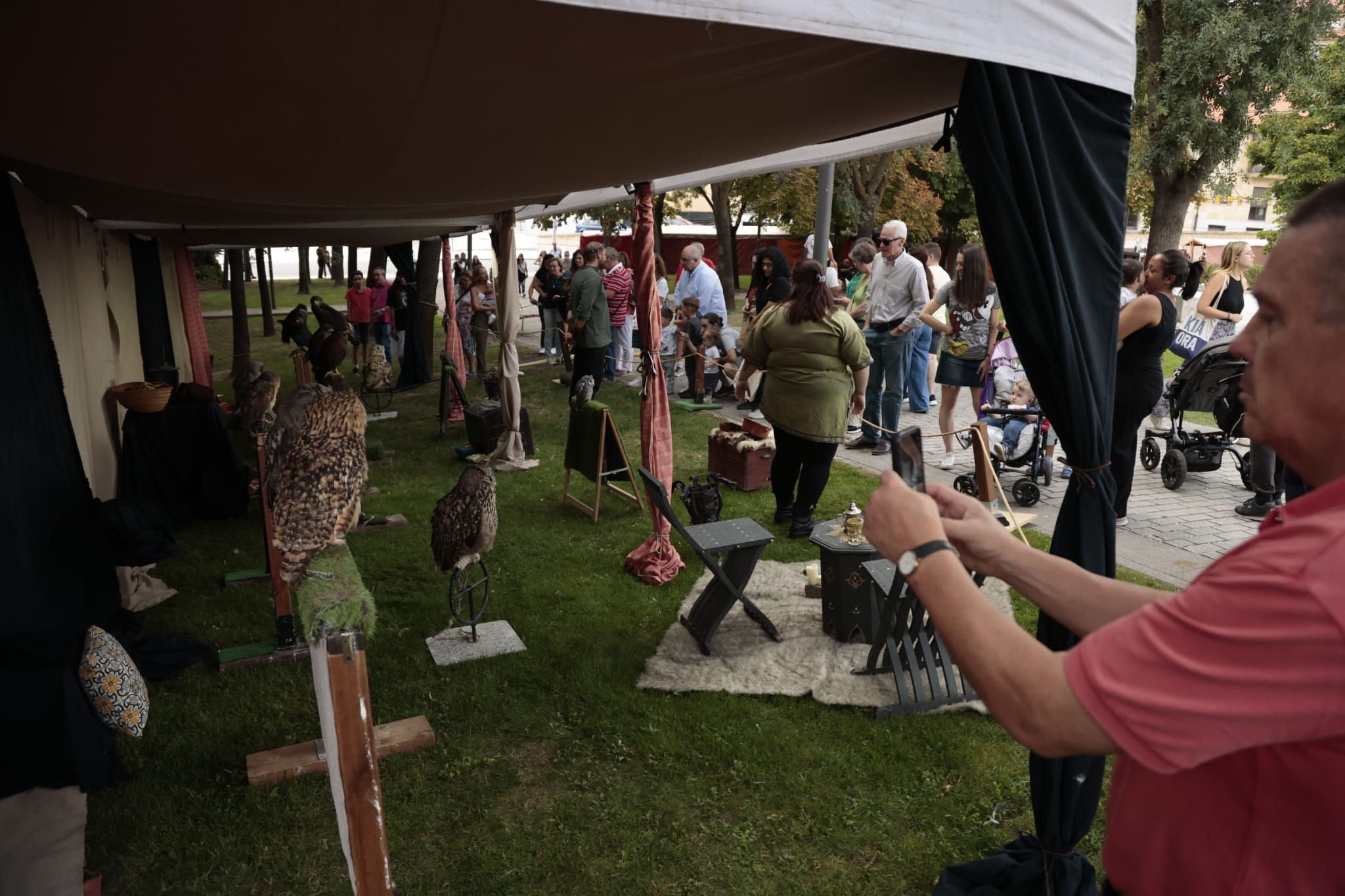 El Mercado Medieval ya ocupa La Vaguada de la Palma