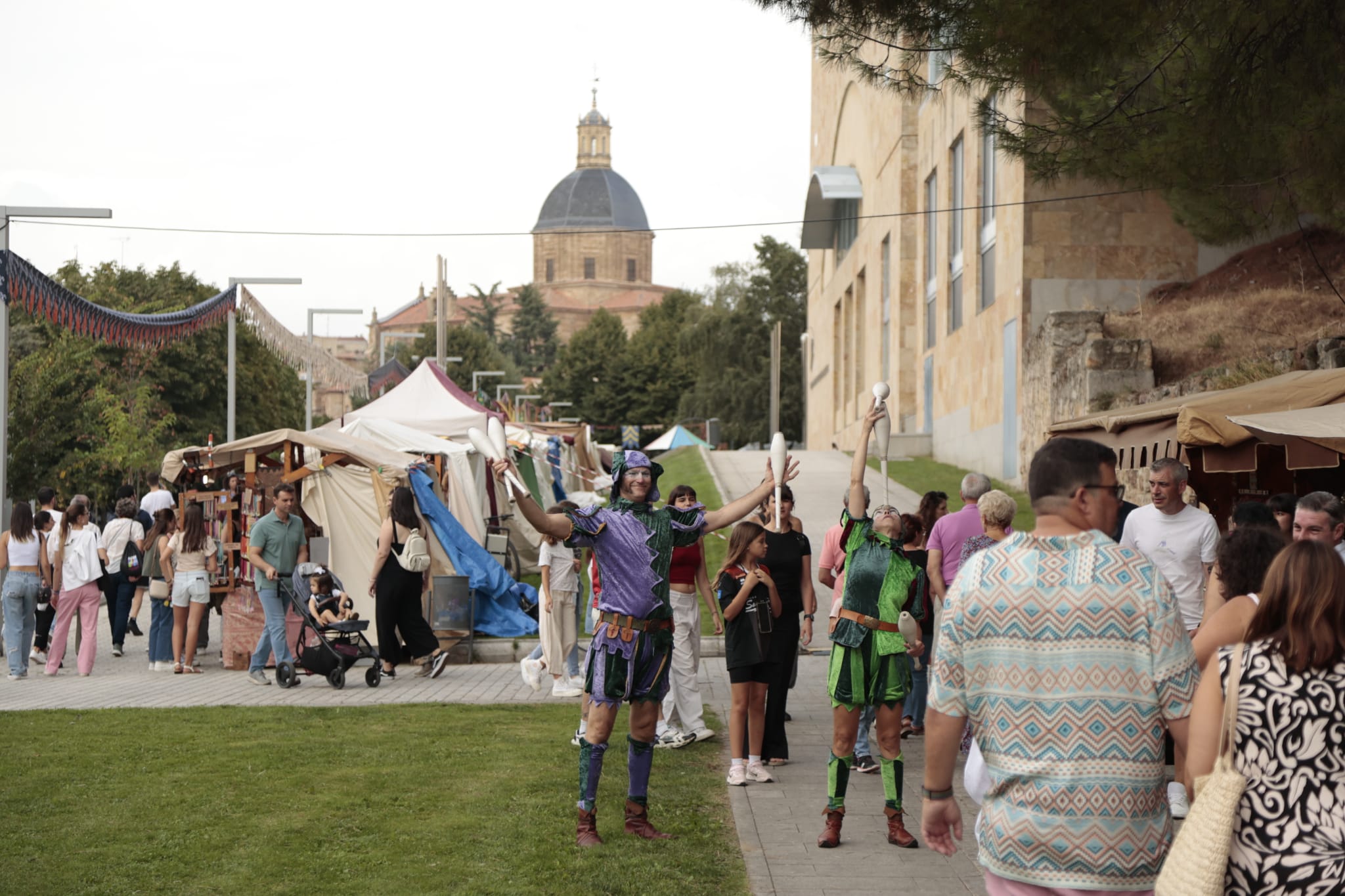 El Mercado Medieval ya ocupa La Vaguada de la Palma