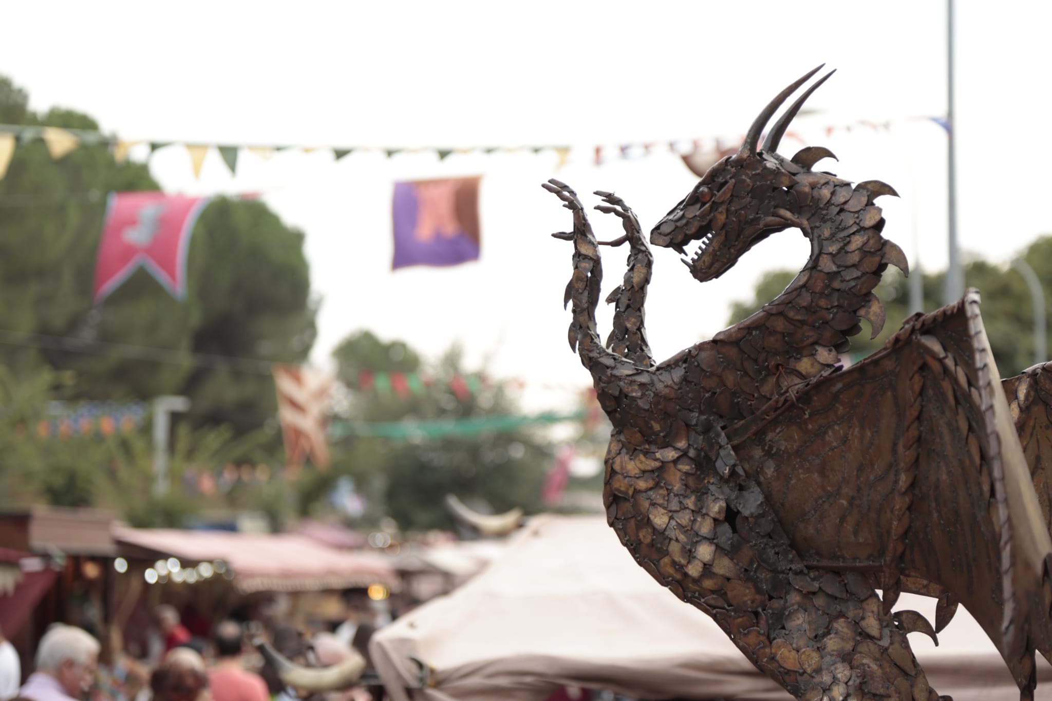 El Mercado Medieval ya ocupa La Vaguada de la Palma