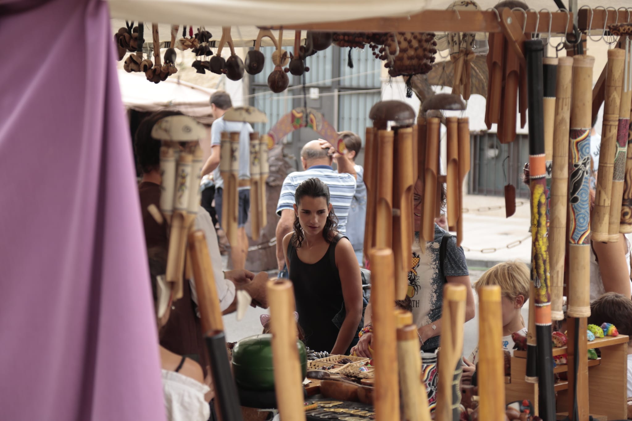 El Mercado Medieval ya ocupa La Vaguada de la Palma