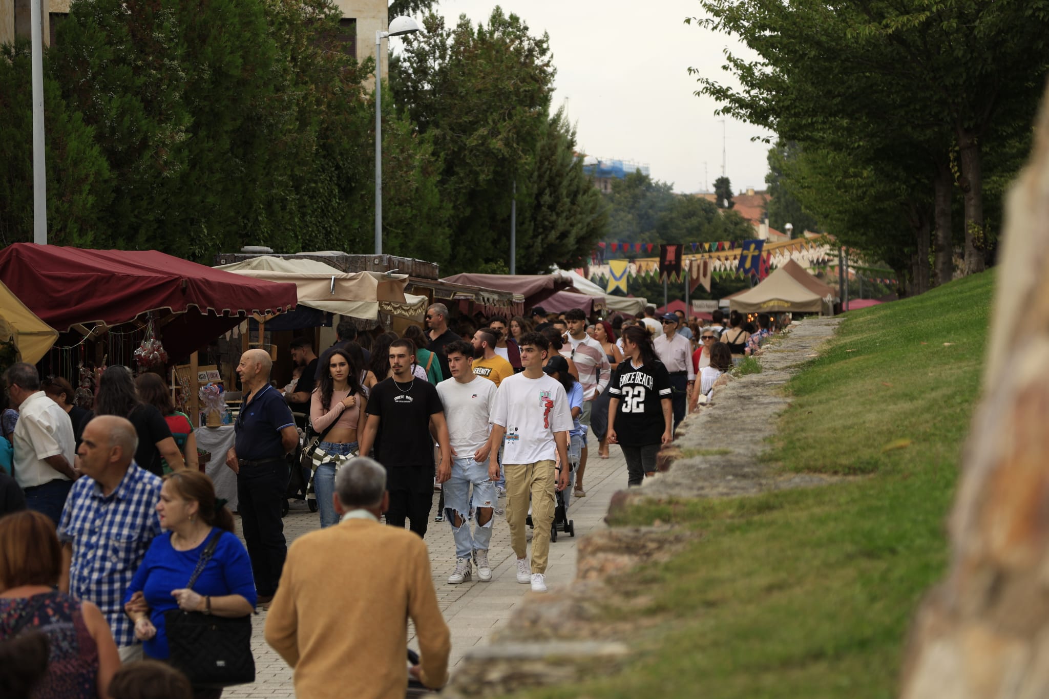 El Mercado Medieval ya ocupa La Vaguada de la Palma