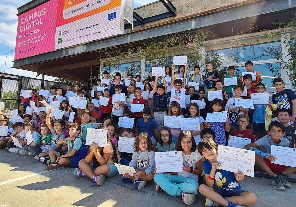 Formación para 350 niños en tecnología e innovación en el Centro TORMES+