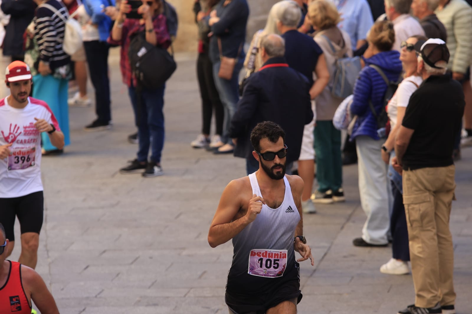 Carlos Gallego y Gema Martin ganan la carrera contra la Violencia de Género