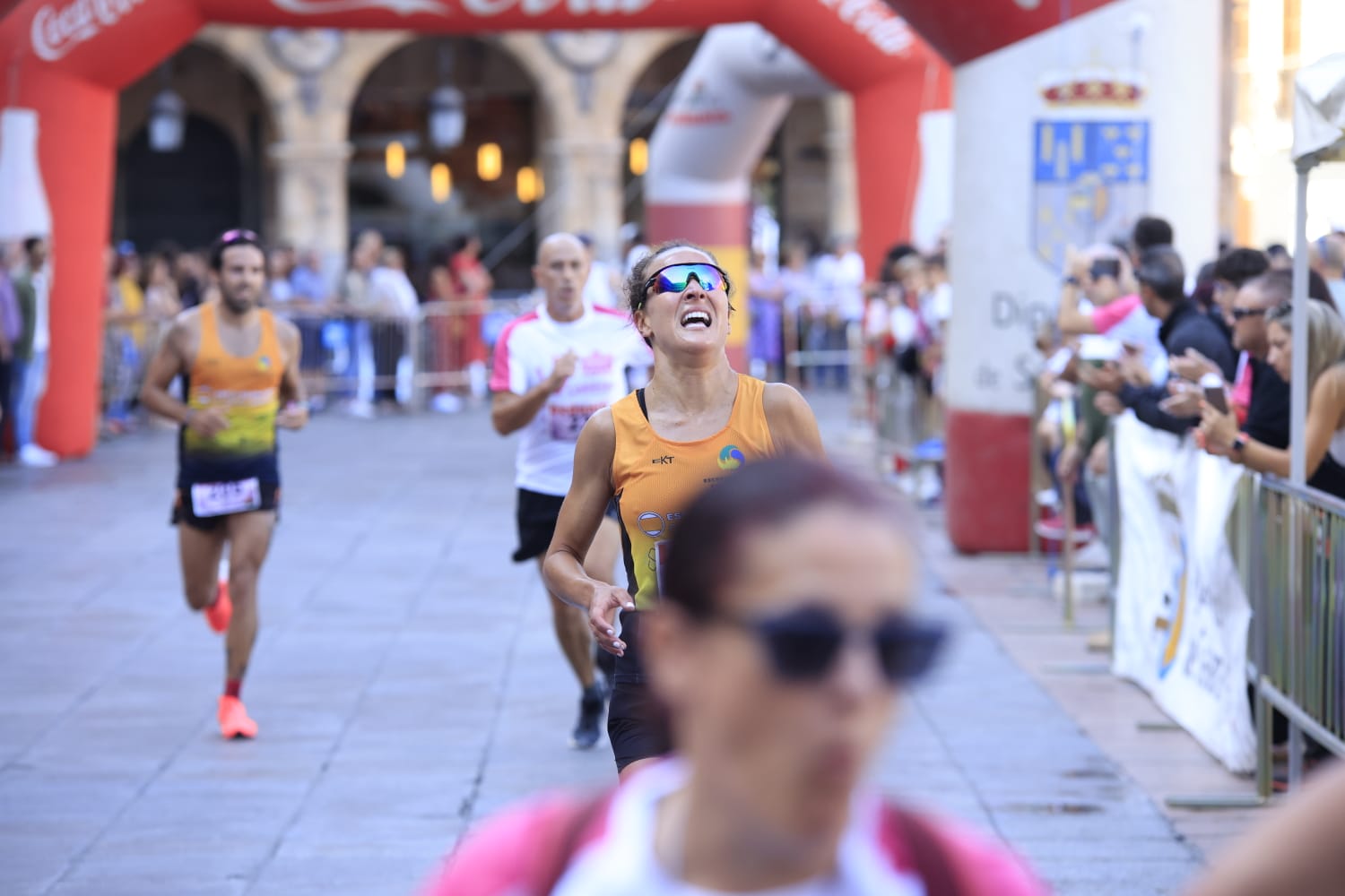 Carlos Gallego y Gema Martin ganan la carrera contra la Violencia de Género