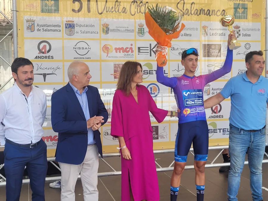 Cadena revalida su título en la Vuelta Ciclista a Salamanca