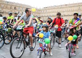 Bicicletas, patinetes y un día sin coche en la Semana de la Movilidad de Salamanca