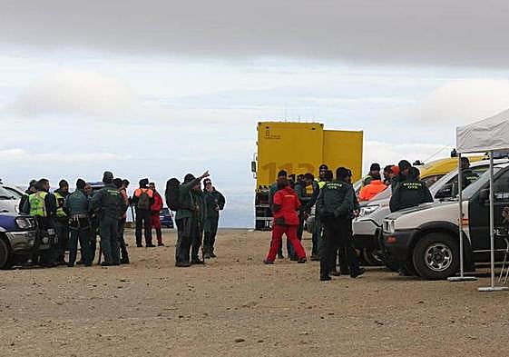 Imagen de uno de los operativos de búsqueda en la zona salmantina.