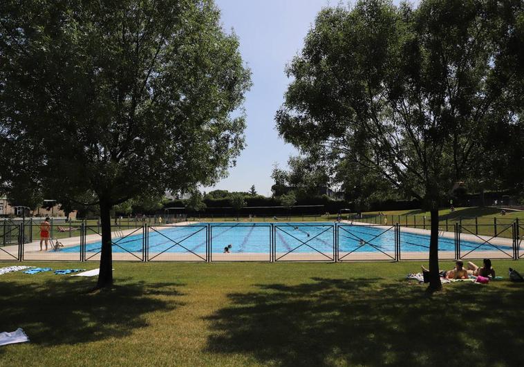 Una de las piscinas municipales de Salamanca.