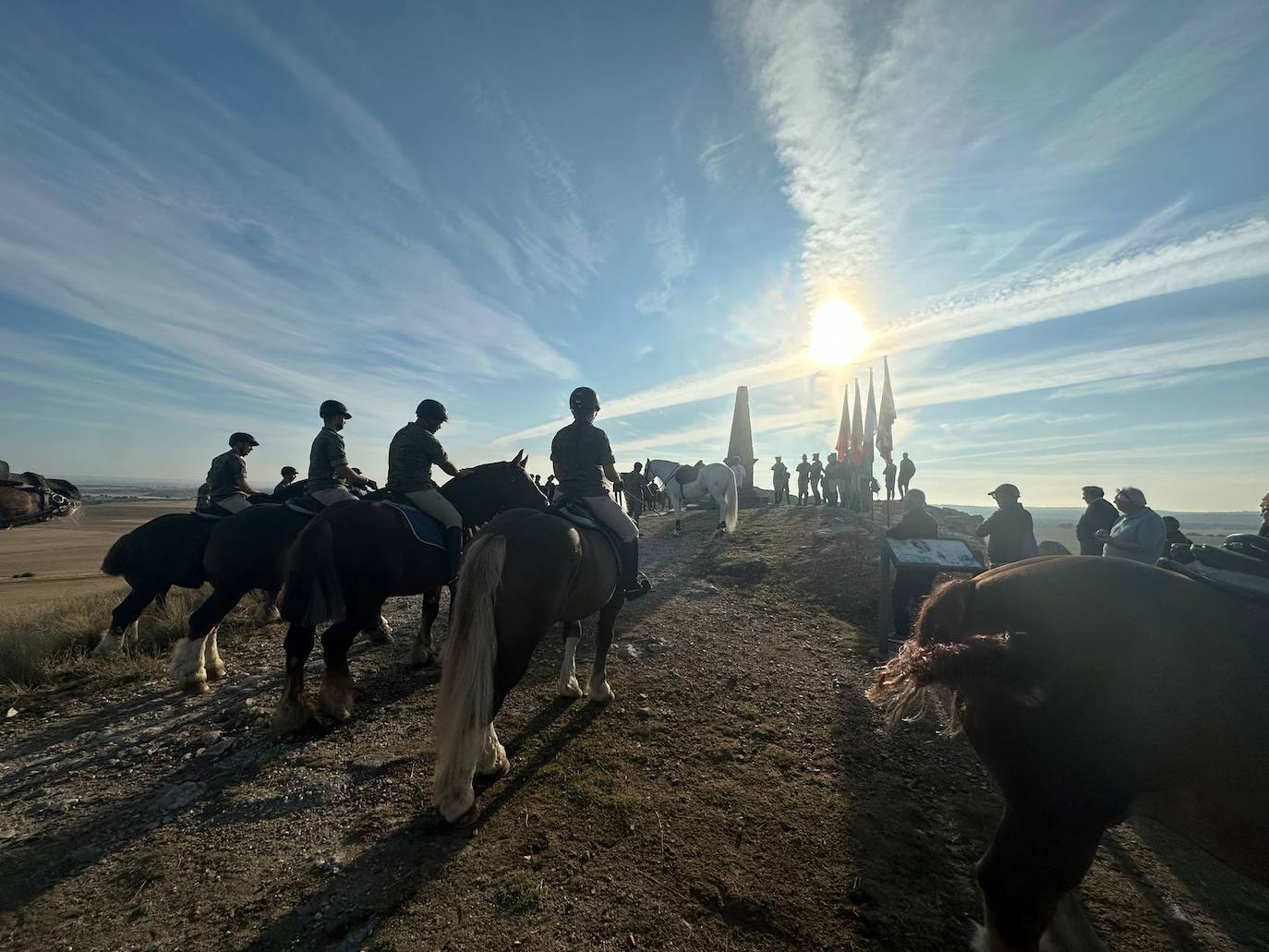 Nueva jornada de la Guardia Real por la provincia de Salamanca