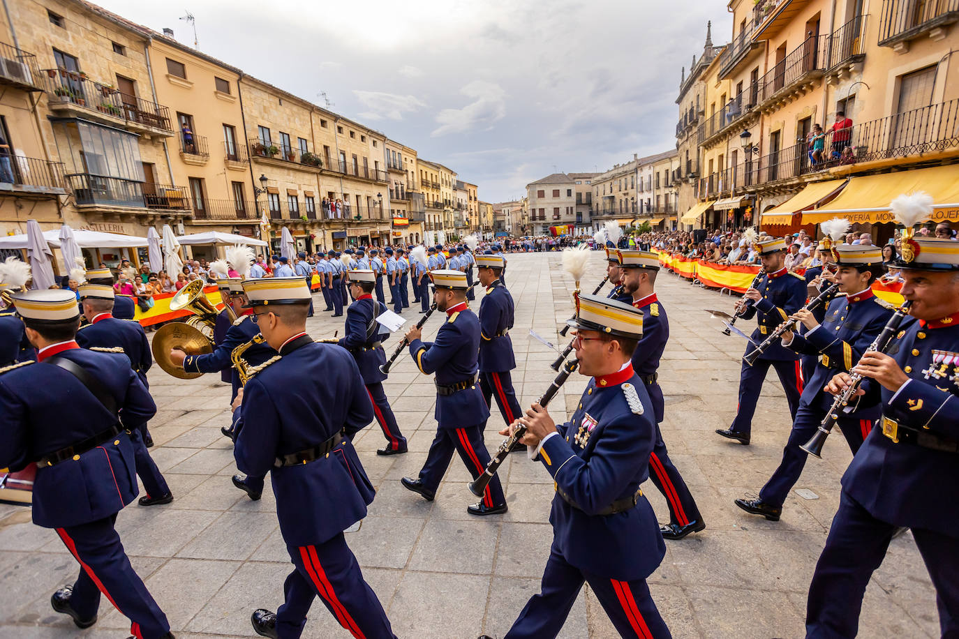 Nueva jornada de la Guardia Real por la provincia de Salamanca