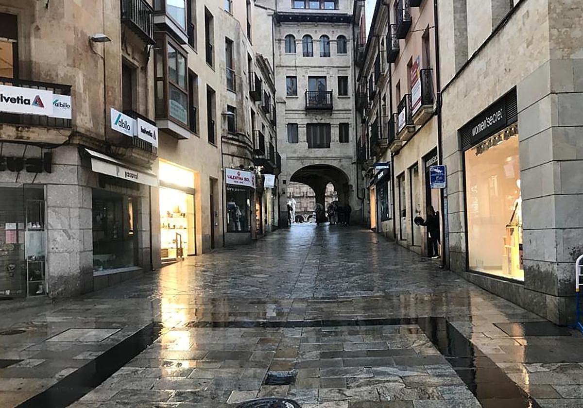 Alerta amarilla en toda Salamanca por lluvia este viernes