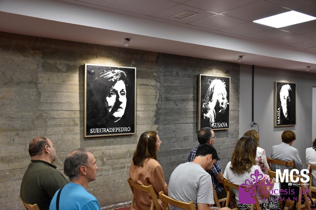 Las mujeres del Evangelio, según el pintor Ángel Luis Iglesias