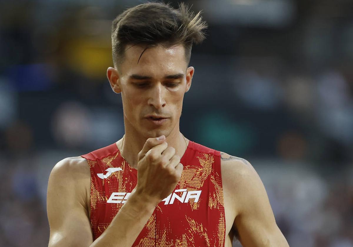 Mario García bate el récord de España de la milla en la Diamond League