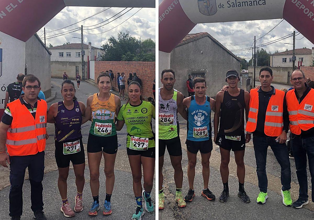 Tomás Sánchez y María Gómez estrenan la nueva carrera de Peñarandilla