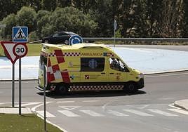 Una ambulancia, en una imagen de archivo.