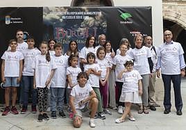 La presentación de la película 'Burujú, el último unicornio' en Salamanca.