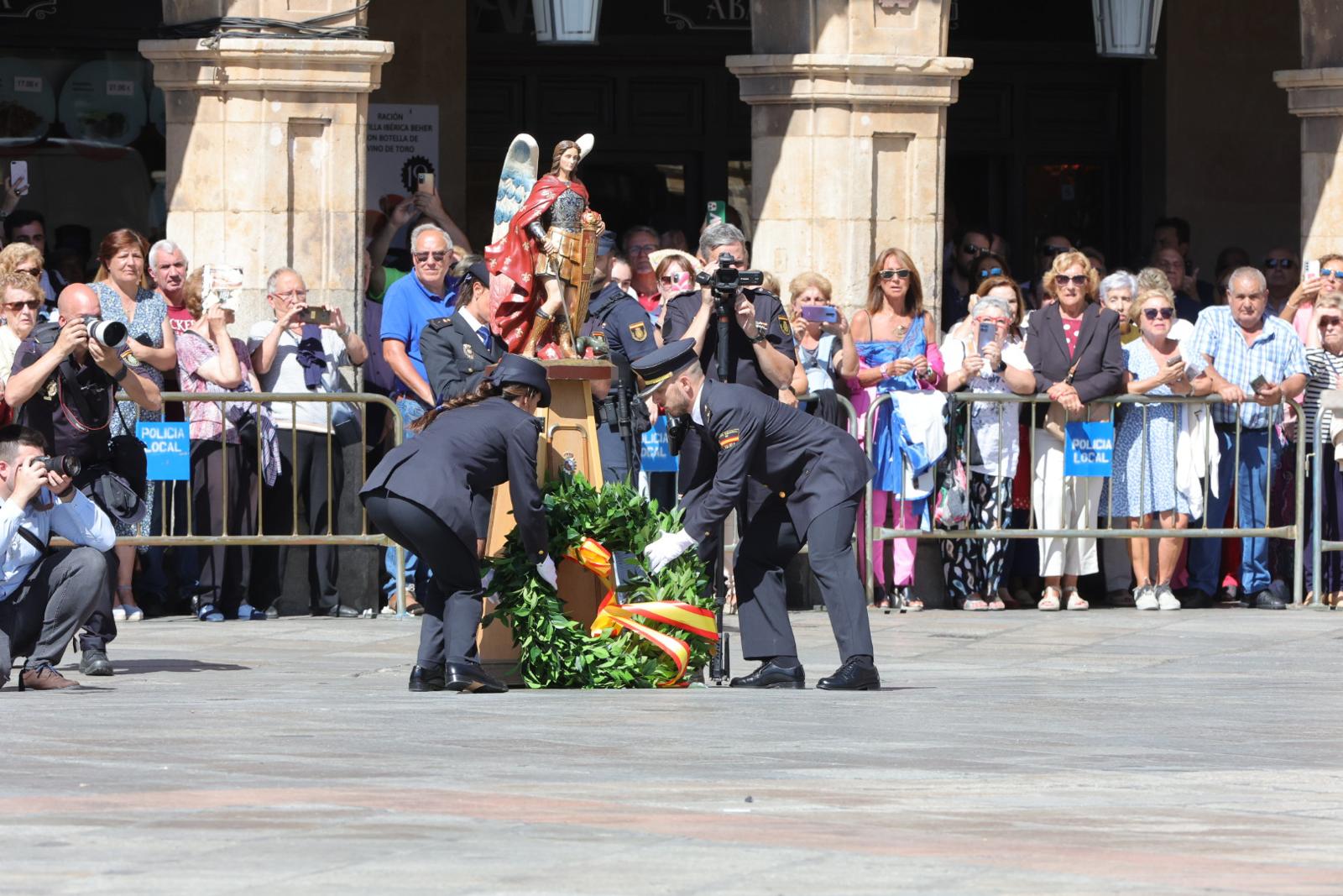 Marlaska, en el acto central de celebración del Día de la Policía en Salamanca