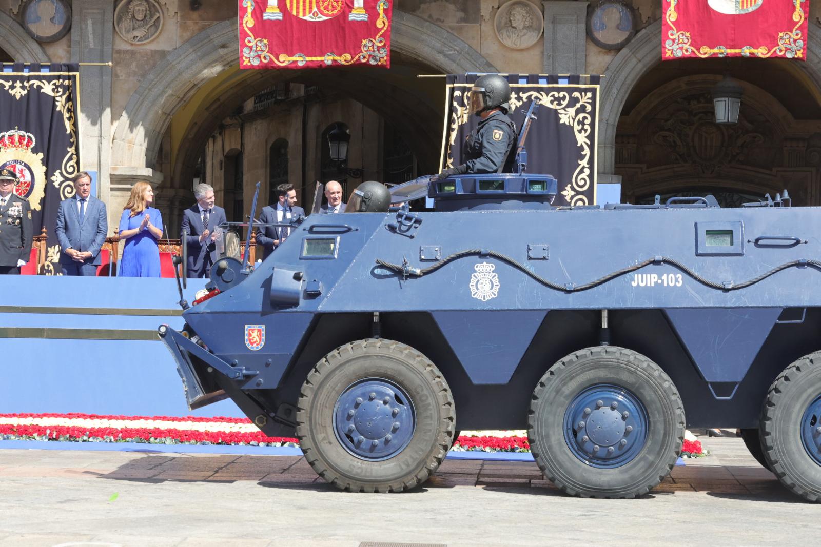 Marlaska, en el acto central de celebración del Día de la Policía en Salamanca