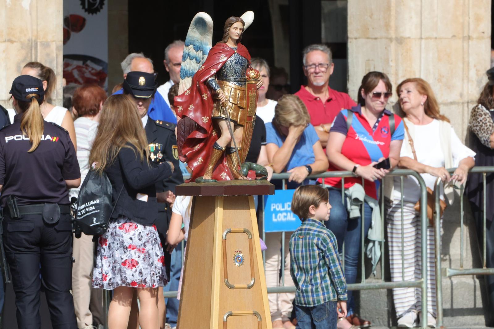 Marlaska, en el acto central de celebración del Día de la Policía en Salamanca