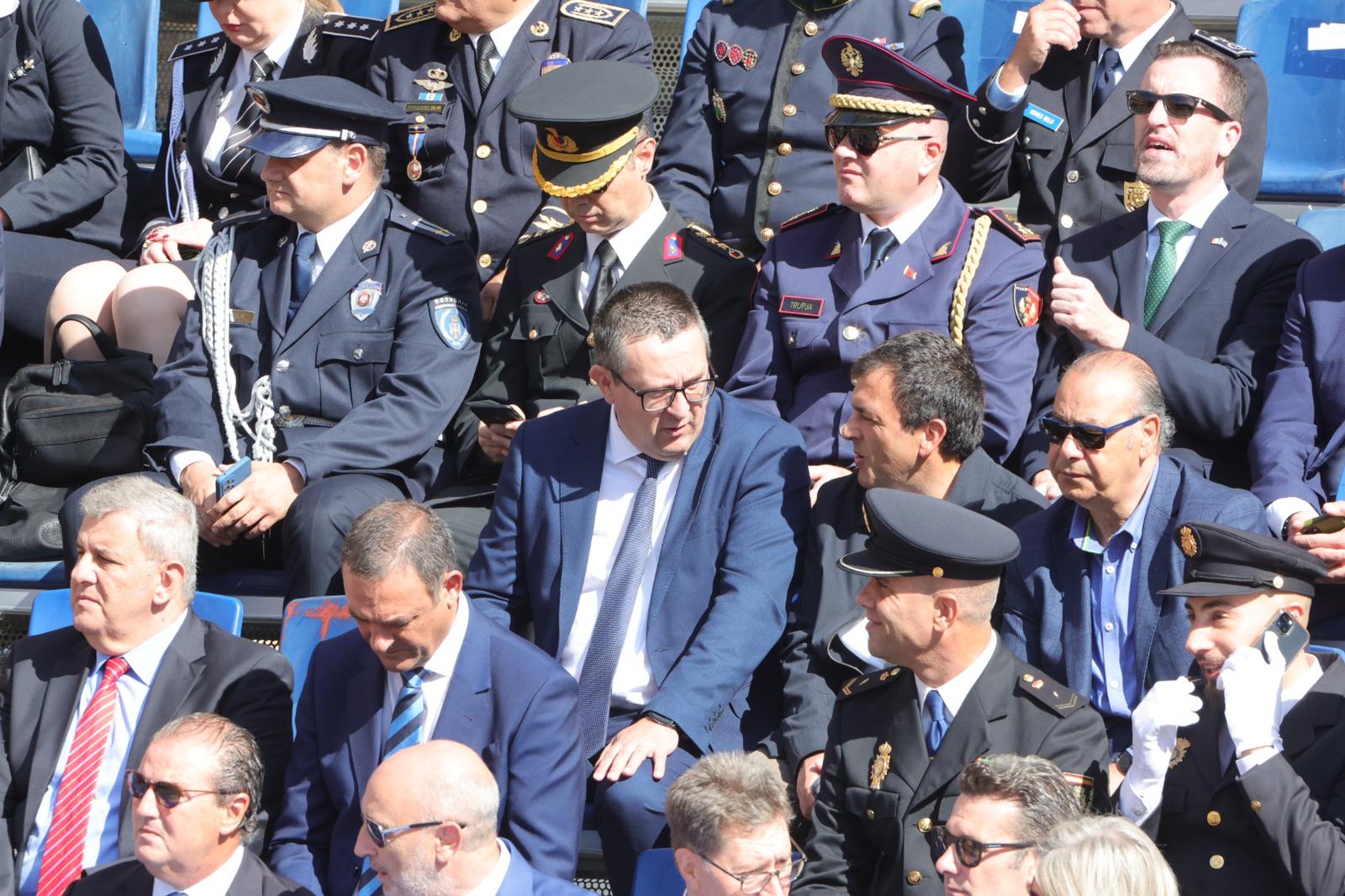 Marlaska, en el acto central de celebración del Día de la Policía en Salamanca
