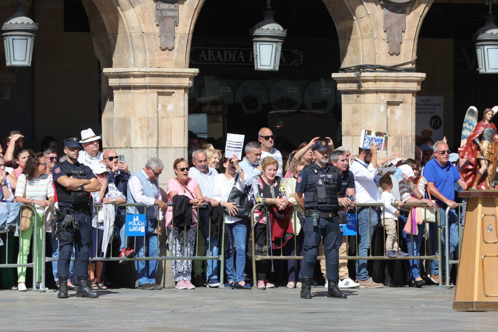 Marlaska, en el acto central de celebración del Día de la Policía en Salamanca