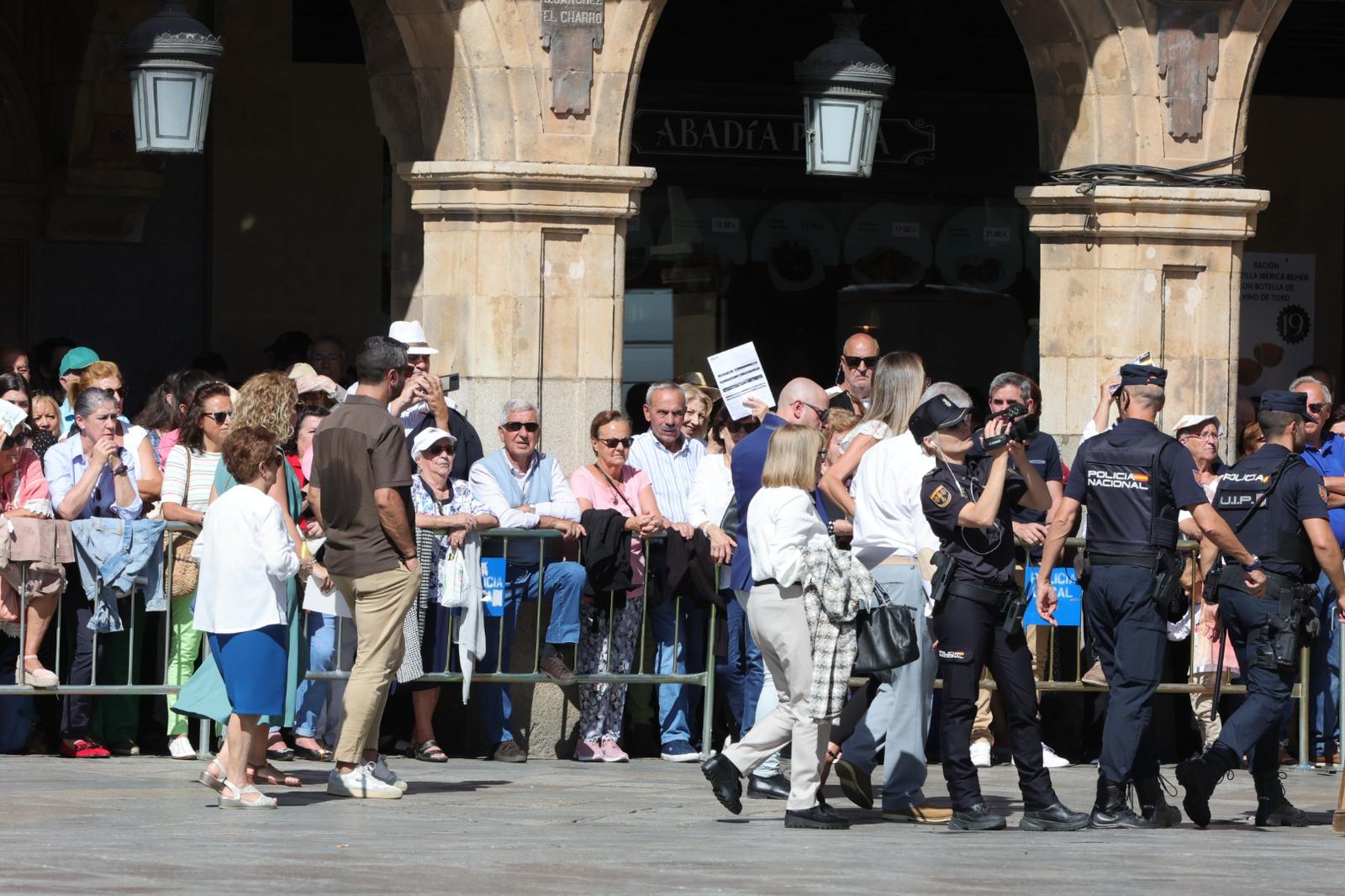 Marlaska, en el acto central de celebración del Día de la Policía en Salamanca